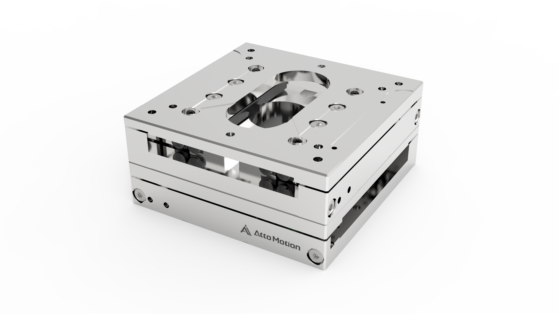 双轴长行程压电滑台